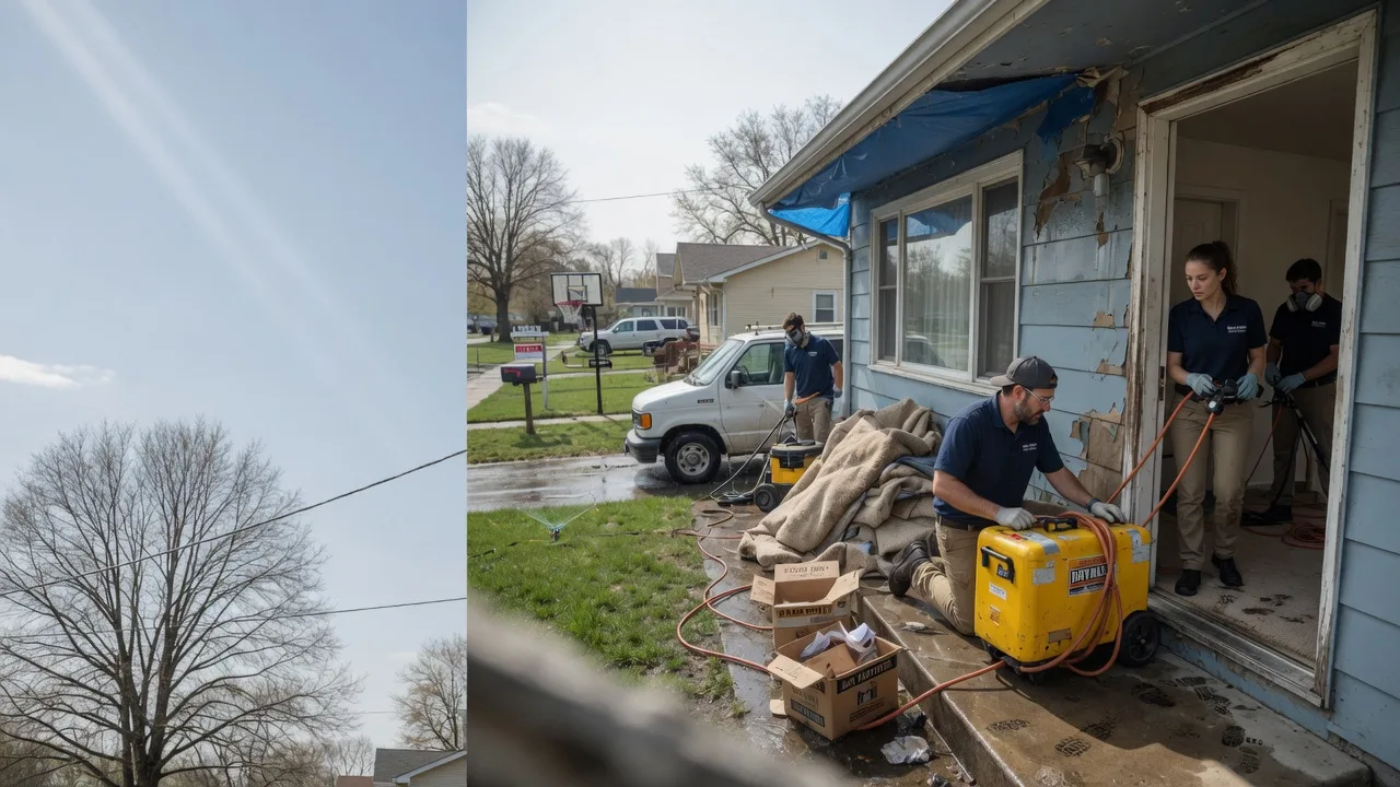 Basement Flood Cleanup in Bloomington, ID near me